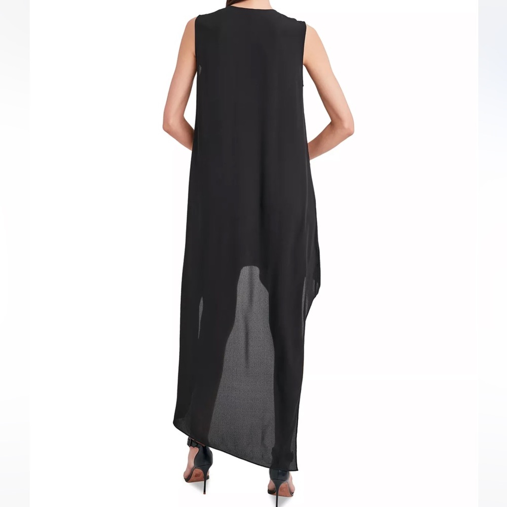BCBG Tara Cascade Ruffle Dress - Picture 4 of 6